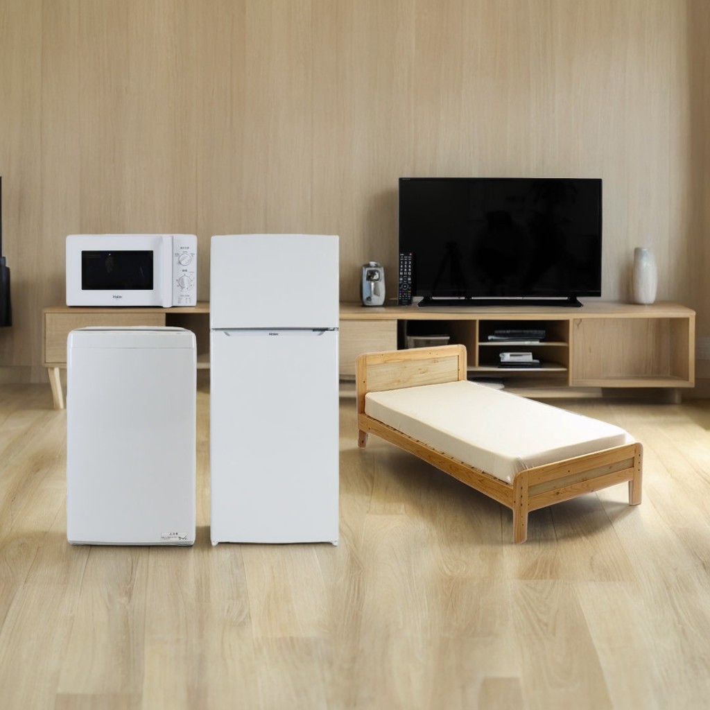 Re.Room新生活応援セット（冷蔵庫110～120L・32インチテレビ）　レンタル