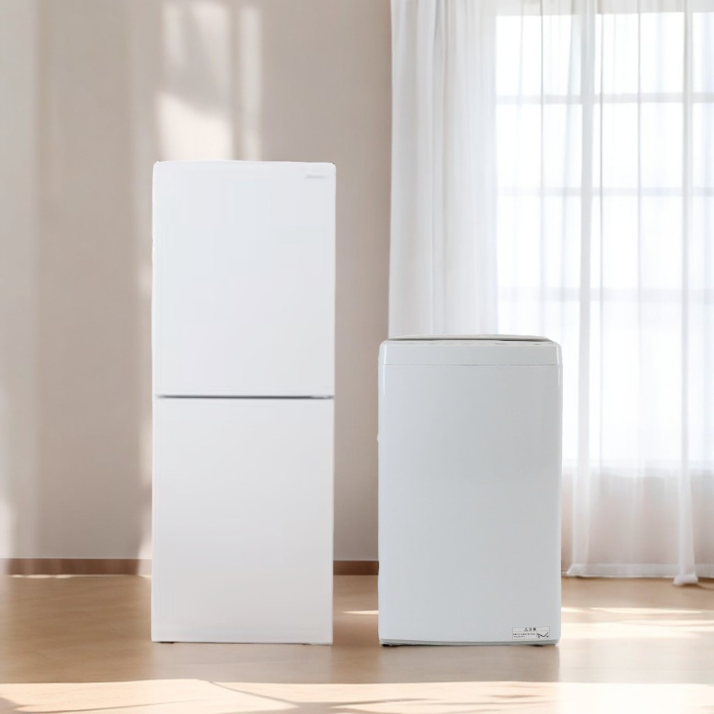 Re.Room家電2点セット(冷蔵庫150～160Lファン式)　レンタル